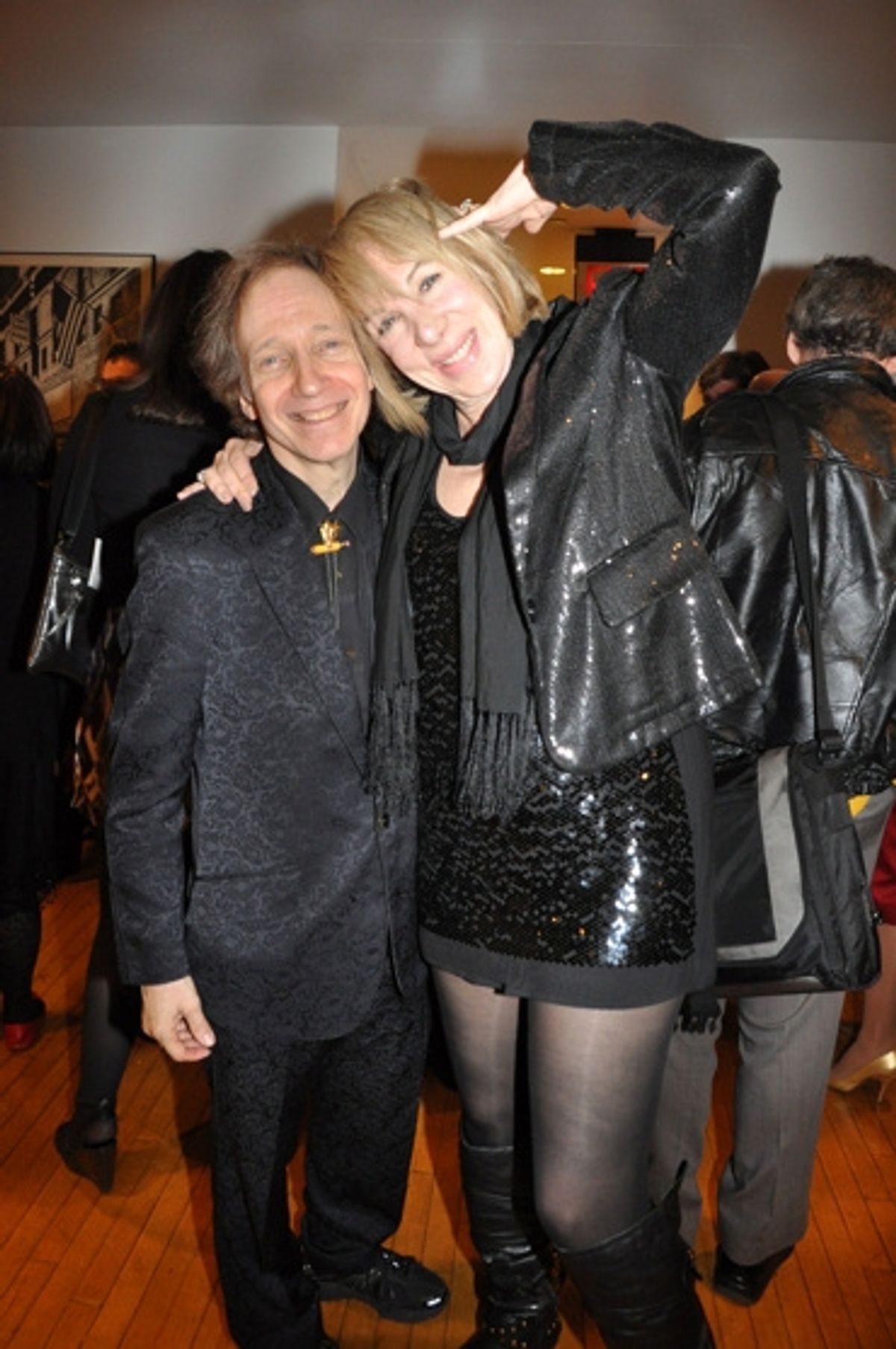 Scott Siegel and Dr. Joy Browne at 