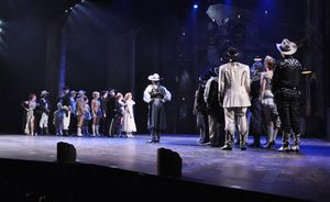 Kim Zimmer and The Cast of Curtais Photo