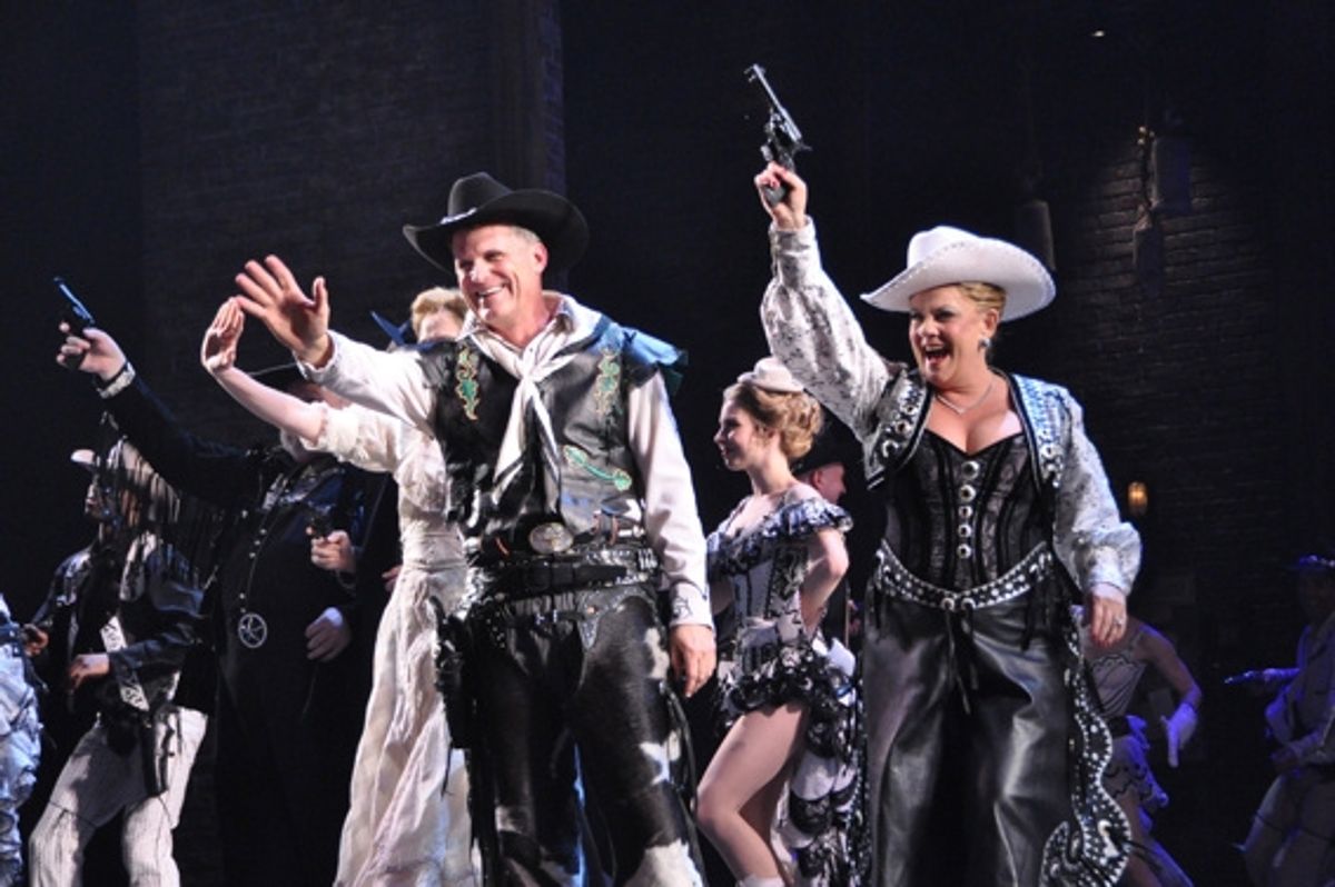 Robert Newman and Kim Zimmer at 