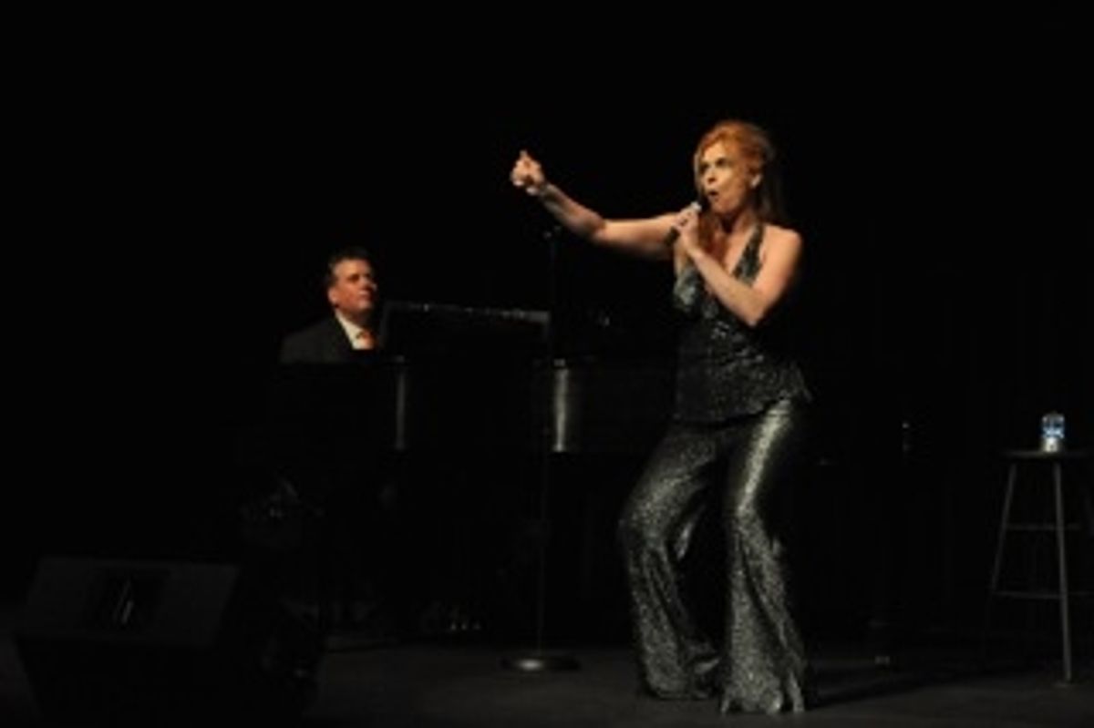 Lisa Baker Seymour at Jim Caruso's CAST PARTY Visits Sewickley