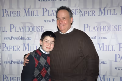 Daniel Marcus and his son Photo
