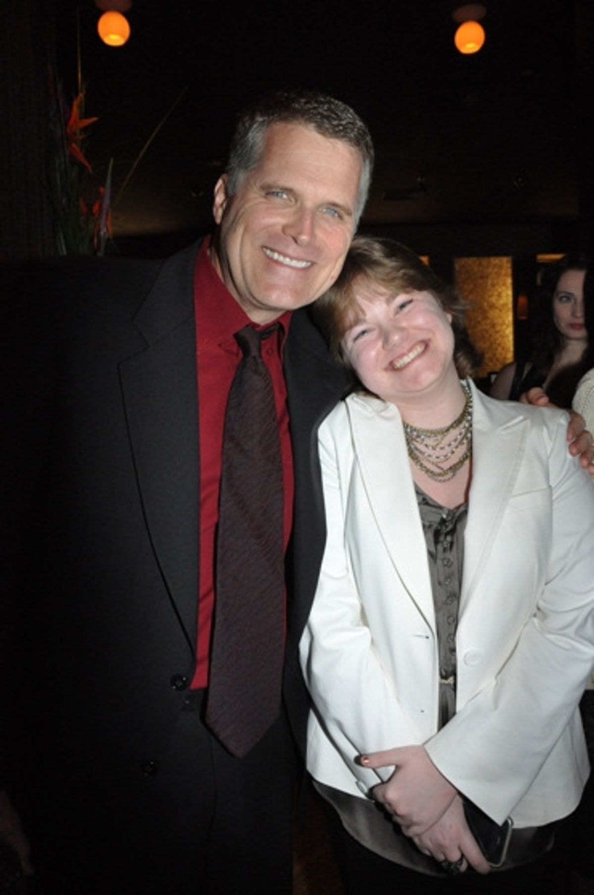 Robert Newman and Emily DeHope at 