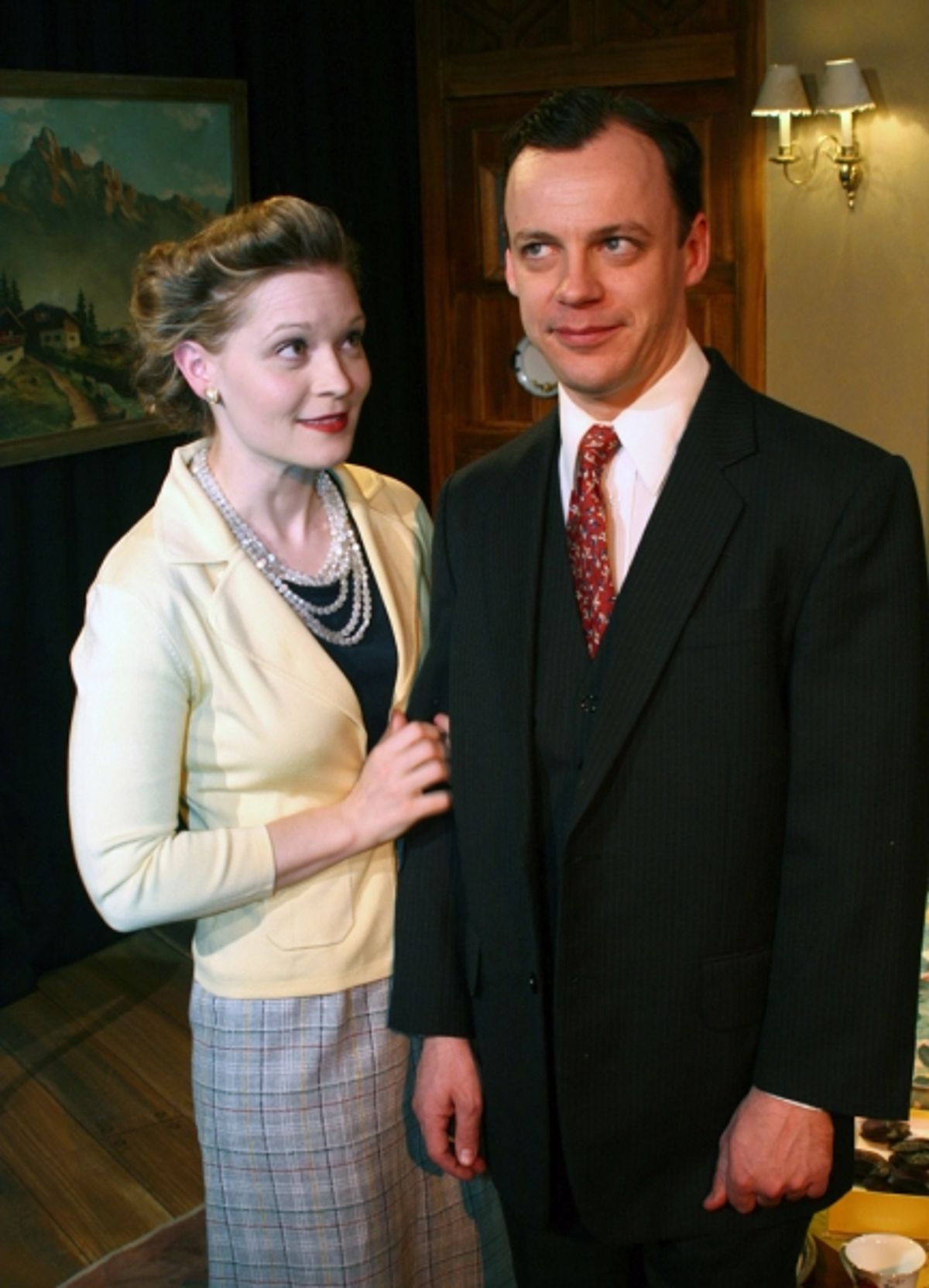 Alisha Spielmann and Matthew Trumbull at 