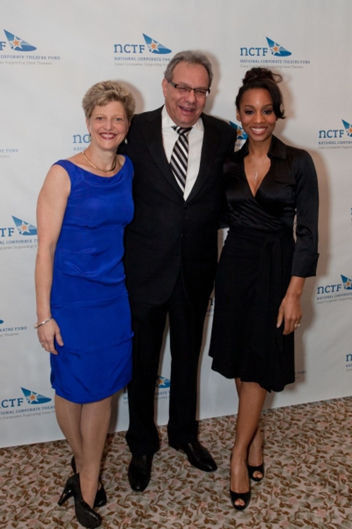 Carey Perloff, Lewis Black and Anika Noni Rose at 