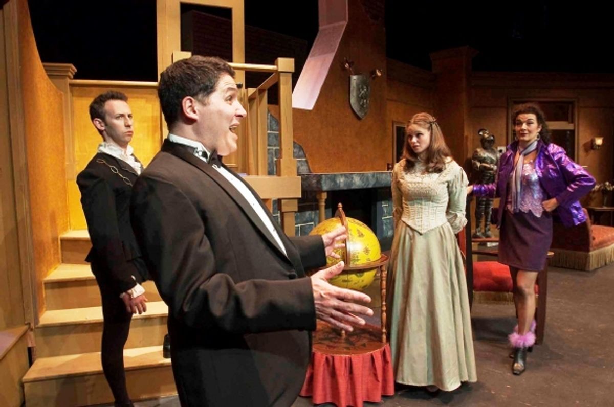 Gary Martins, (background) Andrew Rein, Madeline Orton, Katrina Ferguson at 