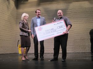 Daryl Roth, Paul Boskind, and Evan Wolfson Photo