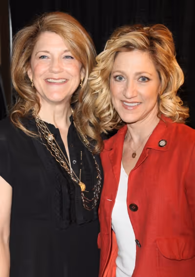 Victoria Clark & Edie Falco attending the 65th Annual Tony Awards Meet The Nominees P Photo