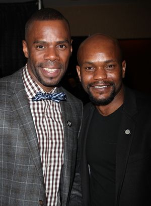 Coleman Domingo & Forrest McClendon attending the 65th Annual Tony Awards Meet The Nominees Press Reception at the Millennium Hotel in New York City. @ BroadwayWorld Coleman Domingo & Forrest McClendon attending the 65th Annual Tony Awards Meet The No Photo