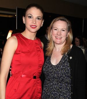 Sutton Foster & Kathleen Marshall attending the 65th Annual Tony Awards Meet The Nominees Press Reception at the Millennium Hotel in New York City. @ BroadwayWorld Sutton Foster & Kathleen Marshall attending the 65th Annual Tony Awards Meet The Nomi Photo
