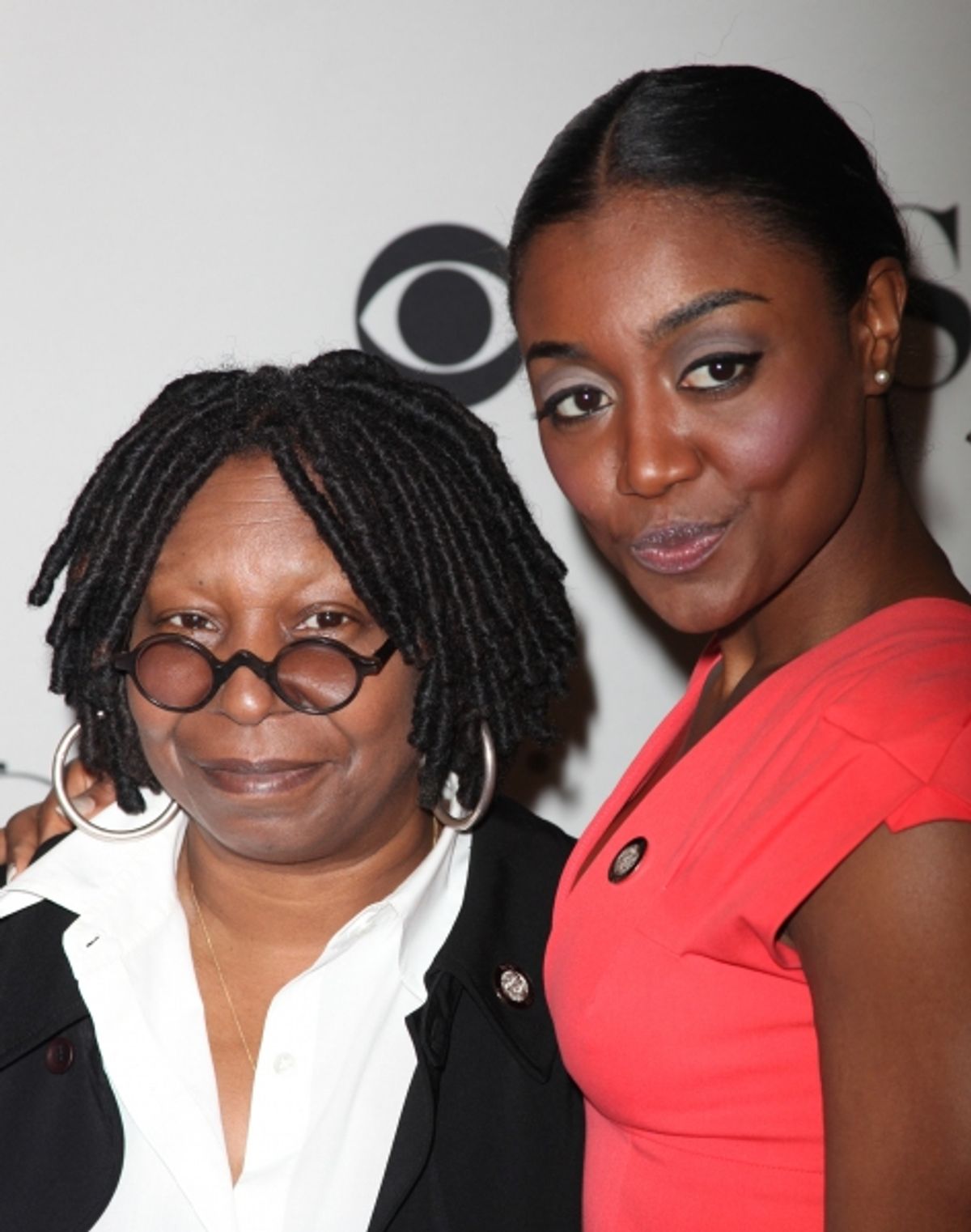 Whoopi Goldberg & Patina Miller attending the 65th Annual Tony Awards Meet The Nominees Press Reception at the Millennium Hotel in New York City. at 