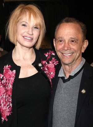 Ellen Barkin & Joel Grey attending the 65th Annual Tony Awards Meet The Nominees Pres Photo