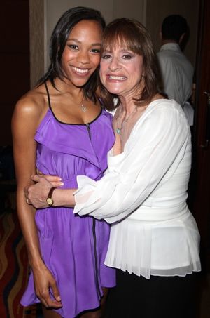 Nikki M. James & Patti LuPone attending the 65th Annual Tony Awards Meet The Nominees Press Reception at the Millennium Hotel in New York City. @ BroadwayWorld Nikki M. James & Patti LuPone attending the 65th Annual Tony Awards Meet The Nominees Photo