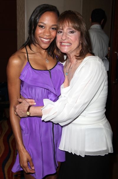 Nikki M. James & Patti LuPone attending the 65th Annual Tony Awards Meet The Nominees Photo