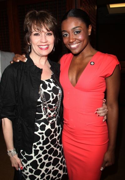 Beth Leavel & Patina Miller attending the 65th Annual Tony Awards Meet The Nominees P Photo