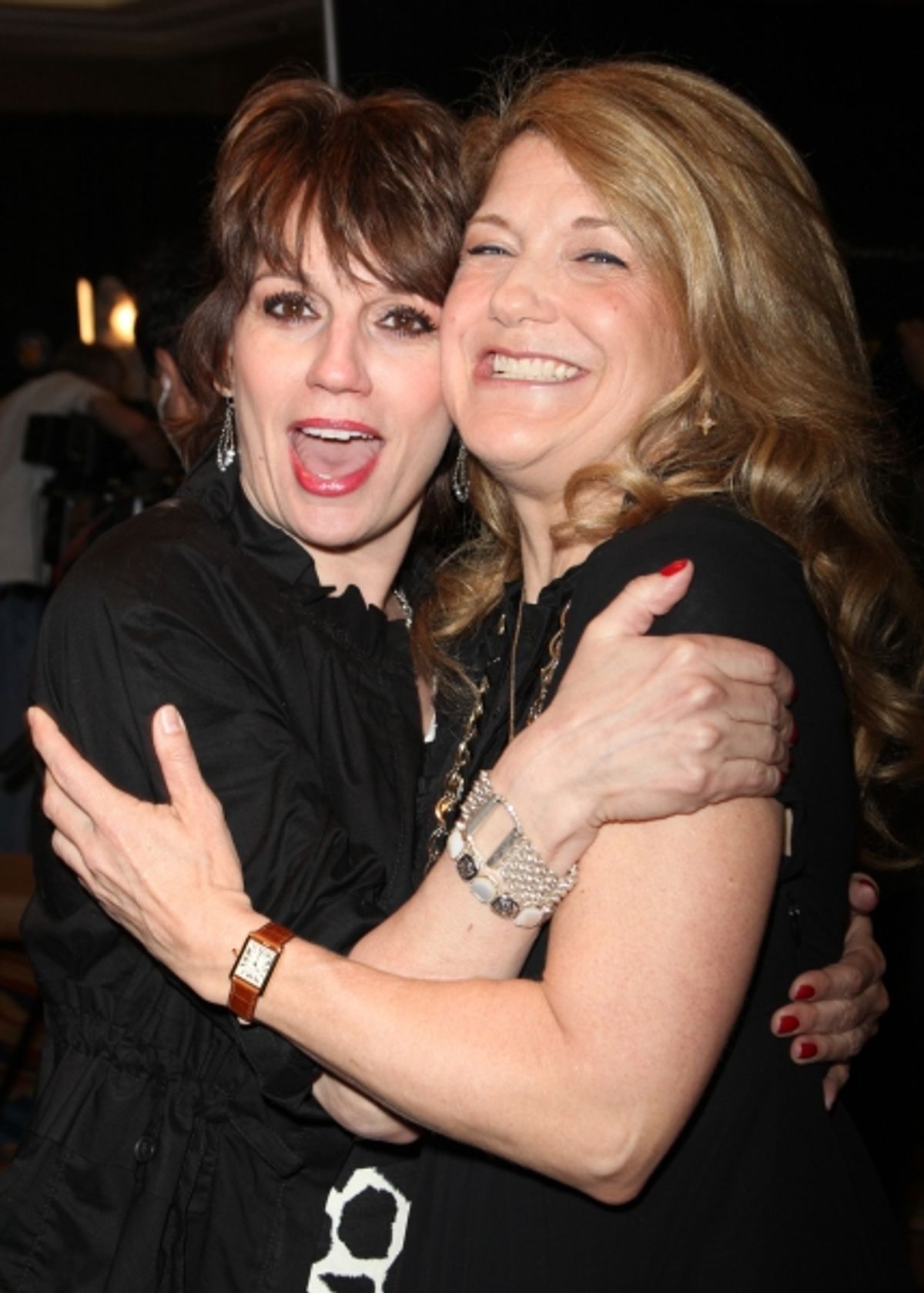 Victoria Clark & Beth Leavel  attending the 65th Annual Tony Awards Meet The Nominees Press Reception at the Millennium Hotel in New York City. at 
