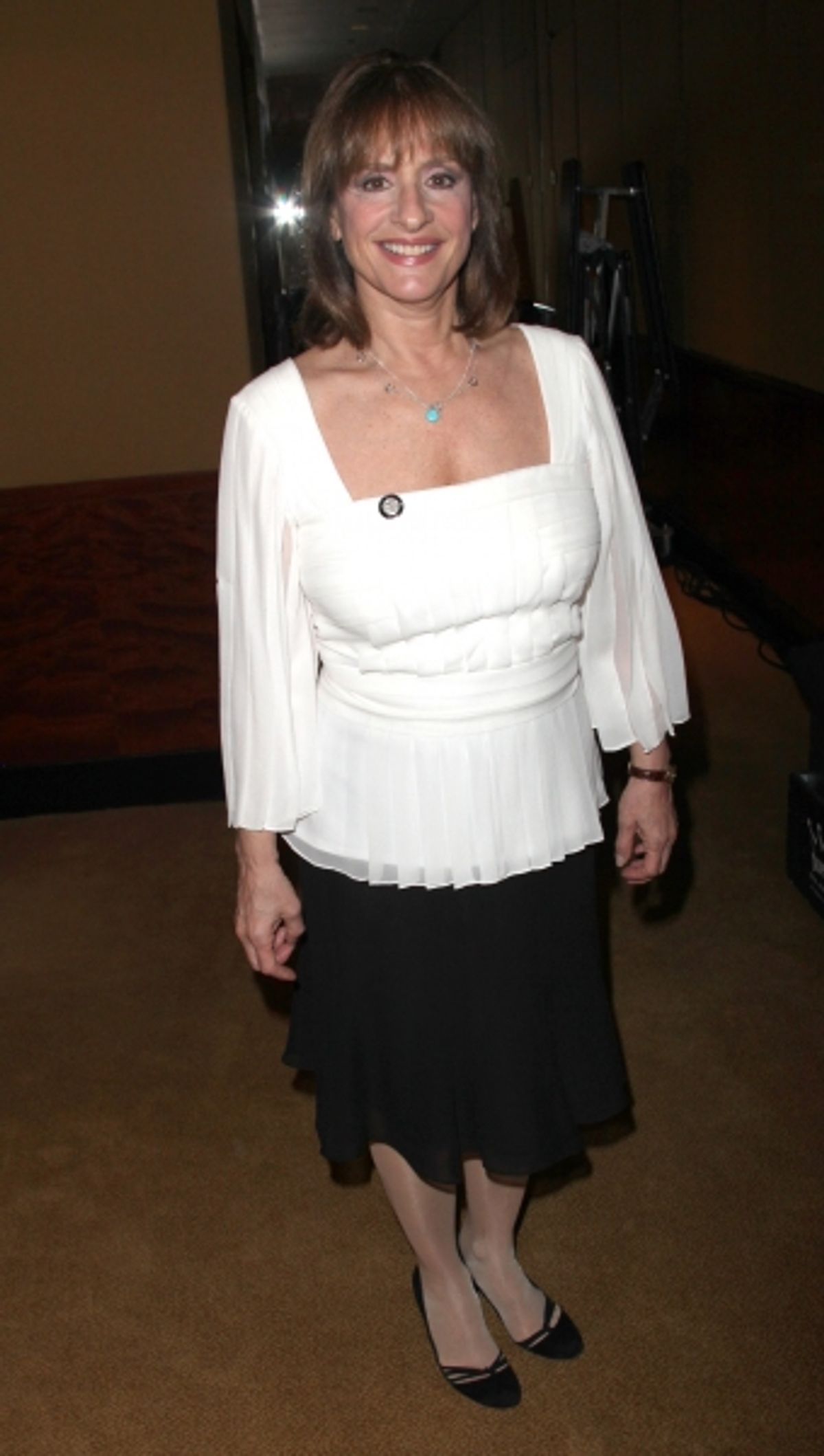 Patti LuPone attending the 65th Annual Tony Awards Meet The Nominees Press Reception at the Millennium Hotel in New York City. at 