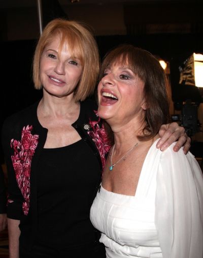Ellen Barkin & Patti Lupone attending the 65th Annual Tony Awards Meet The Nominees P Photo