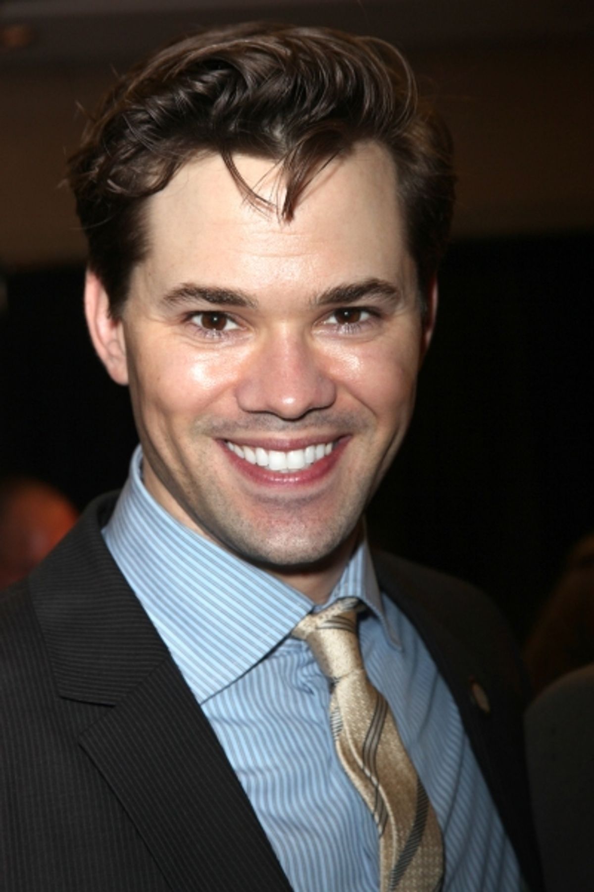 Andrew Rannells attending the 65th Annual Tony Awards Meet The Nominees Press Reception at the Millennium Hotel in New York City. at 