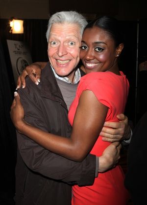 Tony Sheldon & Patina Miller attending the 65th Annual Tony Awards Meet The Nominees  Photo