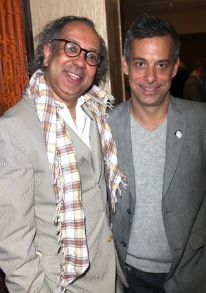 George C. Wolfe & Joe Mantello attending the 65th Annual Tony Awards Meet The Nominees Press Reception at the Millennium Hotel in New York City. @ BroadwayWorld George C. Wolfe & Joe Mantello attending the 65th Annual Tony Awards Meet The Nominee Photo