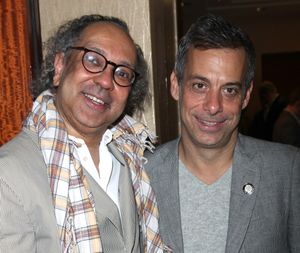 George C. Wolfe & Joe Mantello attending the 65th Annual Tony Awards Meet The Nominees Press Reception at the Millennium Hotel in New York City. @ BroadwayWorld George C. Wolfe & Joe Mantello attending the 65th Annual Tony Awards Meet The Nominee Photo