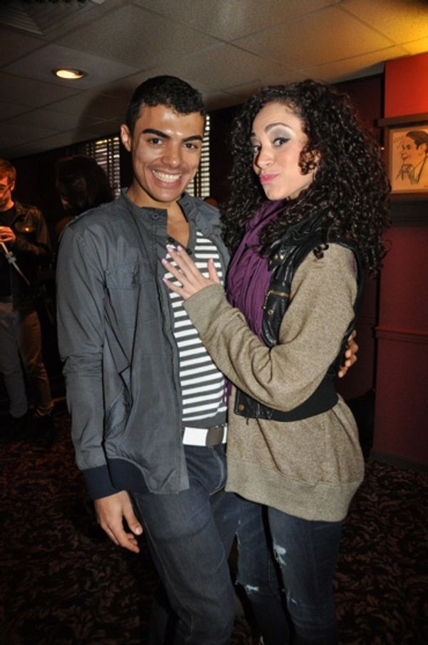 Yurel Echezarreta (La Cage) and Tanairi Sade Vazquez (Wonderland) Photo