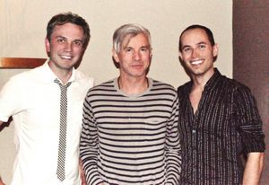 Shane Scheel, Baz Lurhmann & Chris Bratten Photo