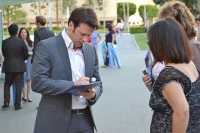 Nicolas Dromard signs autographs Photo