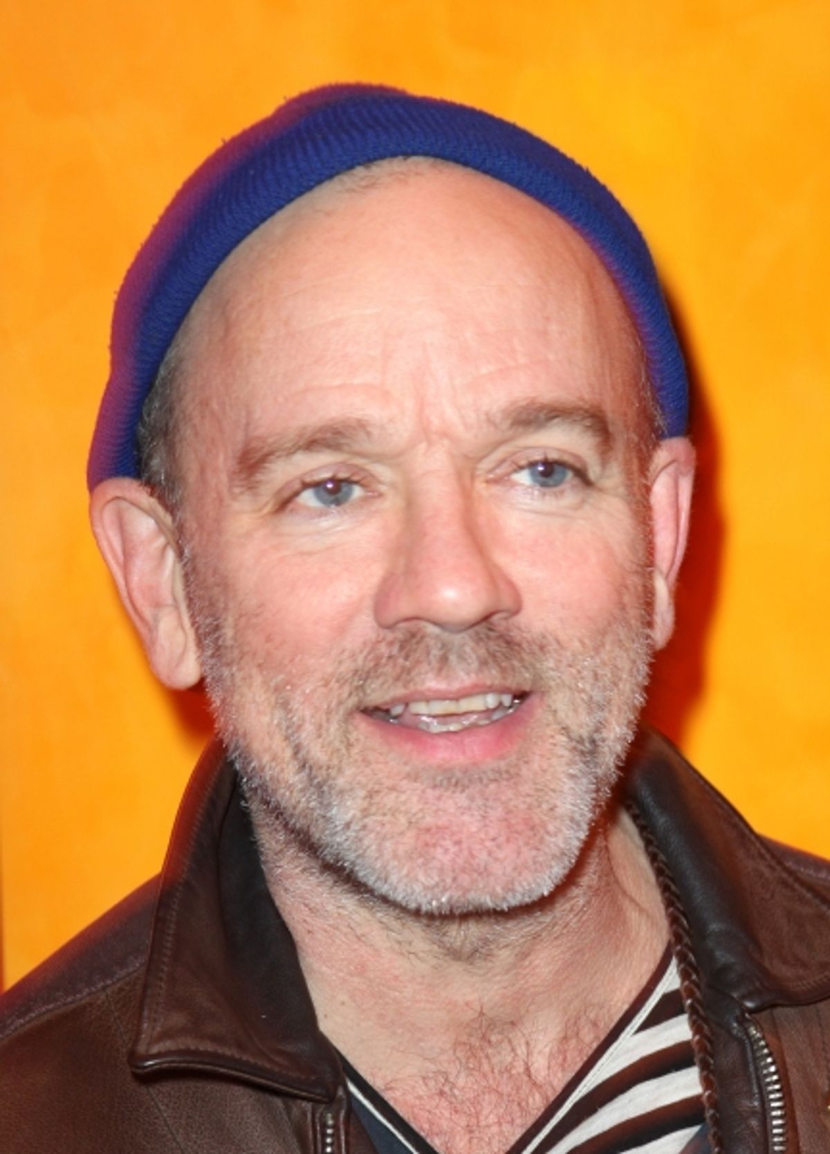 Michael Stipe attending the Times Talks with Betty White & Michael Stipe at Times Center in New York City. at 