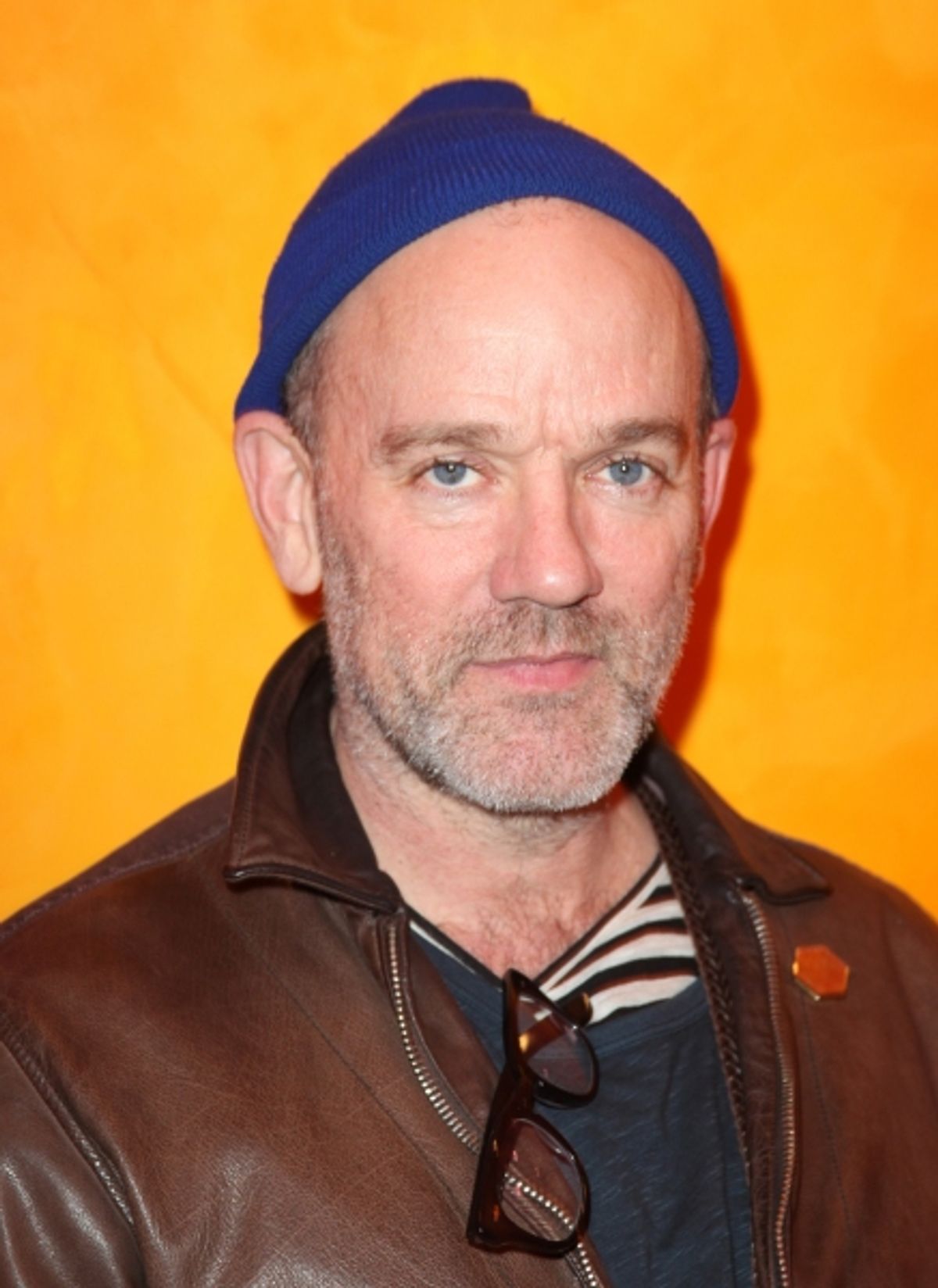 Michael Stipe attending the Times Talks with Betty White & Michael Stipe at Times Center in New York City. at 