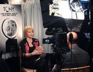 Ellen Barkin attending the 65th Annual Tony Awards Meet The Nominees Press Reception at the Millennium Hotel in New York City. © Walter McBride / WM Photography / Retna Ltd. @ BroadwayWorld Ellen Barkin attending the 65th Annual Tony Awards Meet The Nominees Press Reception Photo