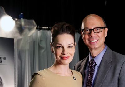 Tammy Blanchard & Richard Ridge attending the 65th Annual Tony Awards Meet The Nomine Photo