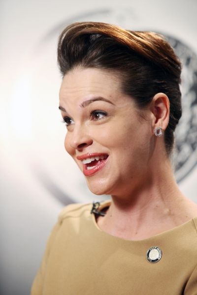 Tammy Blanchard attending the 65th Annual Tony Awards Meet The Nominees Press Recepti Photo
