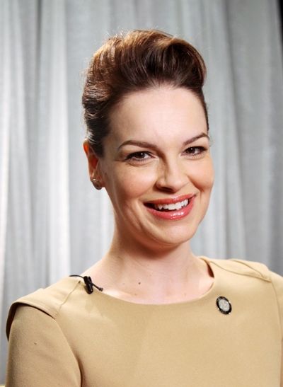 Tammy Blanchard attending the 65th Annual Tony Awards Meet The Nominees Press Recepti Photo