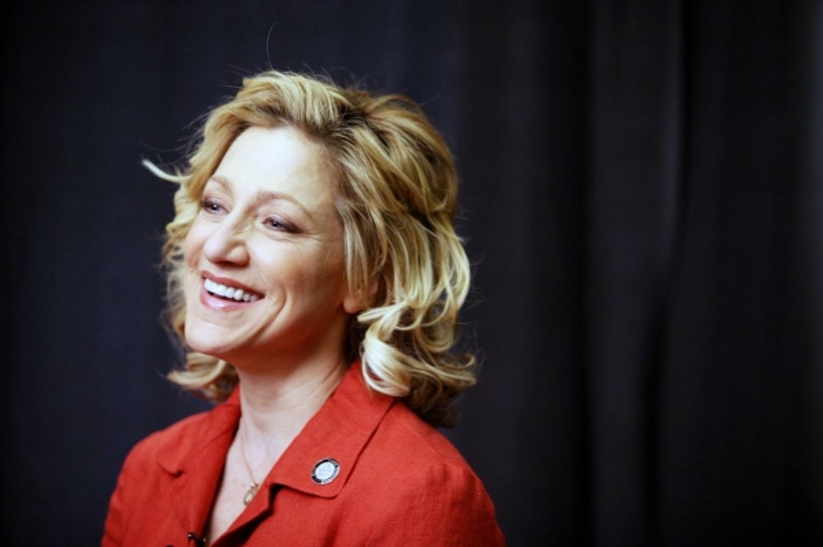Edie Falco attending the 65th Annual Tony Awards Meet The Nominees Press Reception at the Millennium Hotel in New York City. Ã‚Â© Walter McBride / WM Photography / Retna Ltd. at 