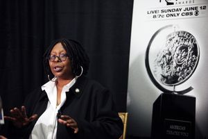 Whoopi Goldberg attending the 65th Annual Tony Awards Meet The Nominees Press Recepti Photo