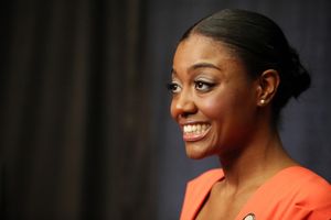 Patina Miller attending the 65th Annual Tony Awards Meet The Nominees Press Reception Photo