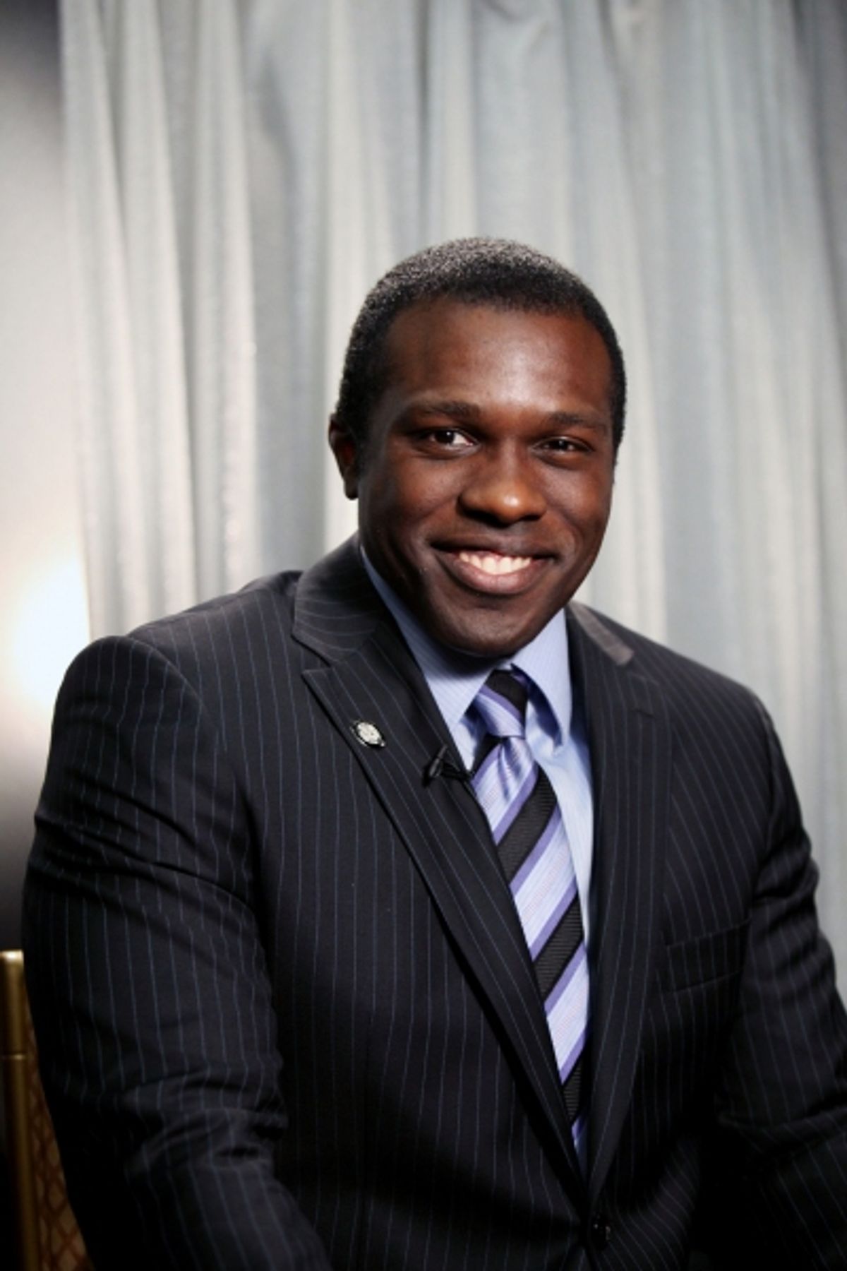 Joshua Henry attending the 65th Annual Tony Awards Meet The Nominees Press Reception at the Millennium Hotel in New York City. Ã‚Â© Walter McBride / WM Photography / Retna Ltd. at 