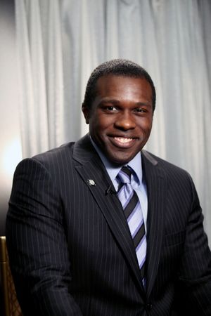 Joshua Henry attending the 65th Annual Tony Awards Meet The Nominees Press Reception at the Millennium Hotel in New York City. © Walter McBride / WM Photography / Retna Ltd. @ BroadwayWorld Joshua Henry attending the 65th Annual Tony Awards Meet The Nominees Press Reception Photo