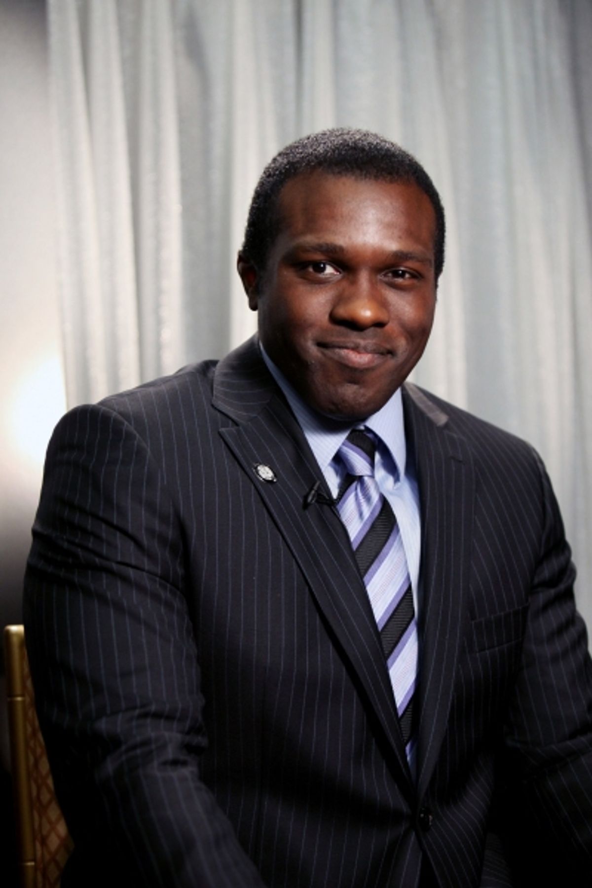 Joshua Henry attending the 65th Annual Tony Awards Meet The Nominees Press Reception at the Millennium Hotel in New York City. Ã‚Â© Walter McBride / WM Photography / Retna Ltd. at 