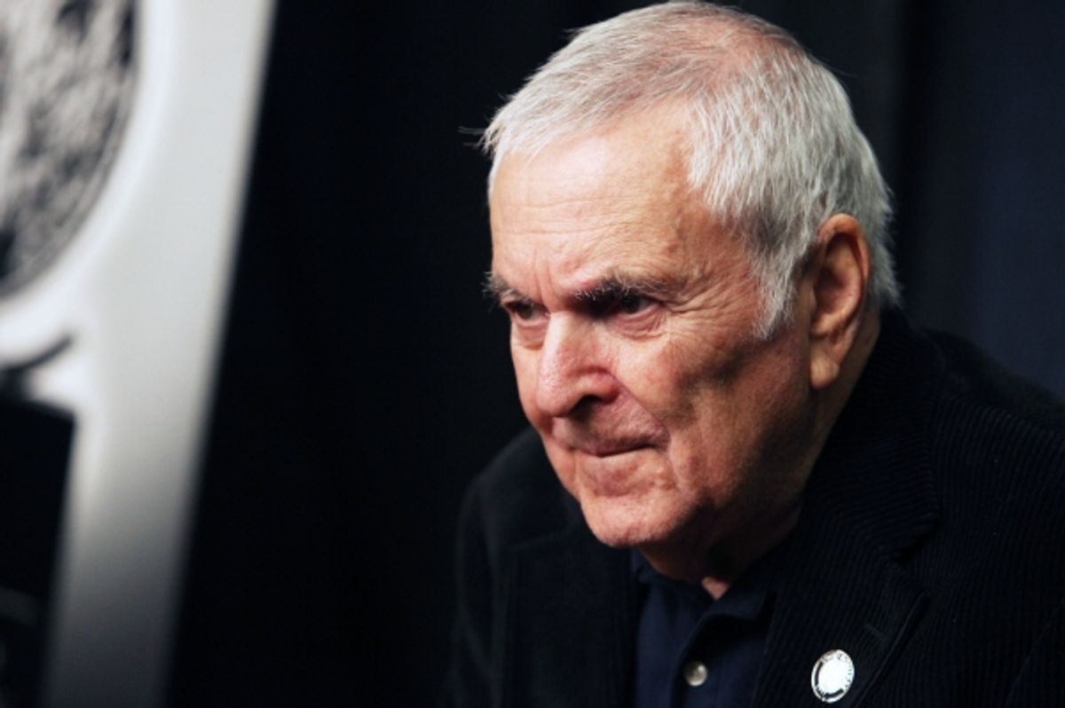 John Kander attending the 65th Annual Tony Awards Meet The Nominees Press Reception at the Millennium Hotel in New York City. Ã‚Â© Walter McBride / WM Photography / Retna Ltd. at 