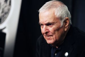 John Kander attending the 65th Annual Tony Awards Meet The Nominees Press Reception at the Millennium Hotel in New York City. © Walter McBride / WM Photography / Retna Ltd. @ BroadwayWorld John Kander attending the 65th Annual Tony Awards Meet The Nominees Press Reception a Photo