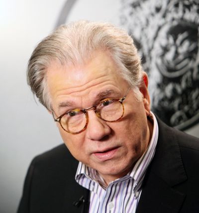 John Larroquette attending the 65th Annual Tony Awards Meet The Nominees Press Recept Photo