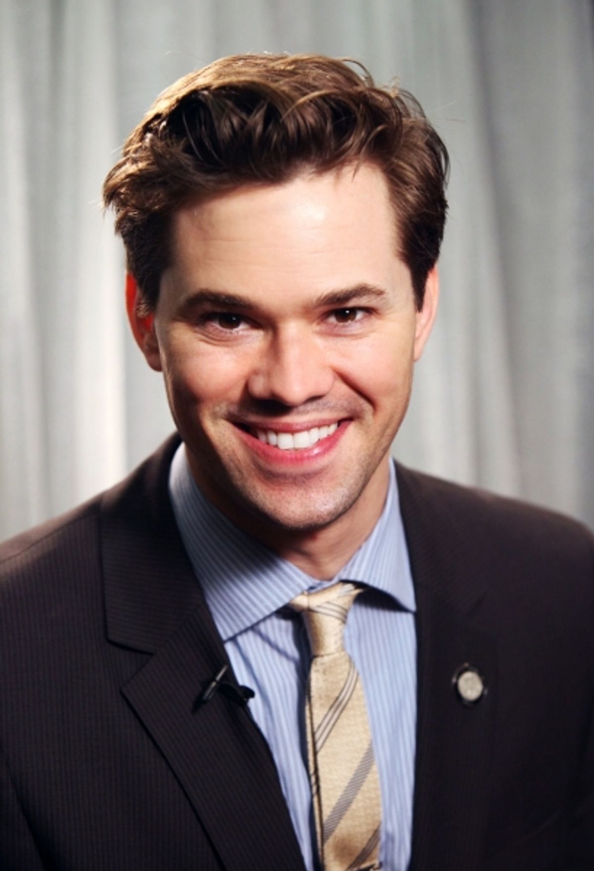 Andrew Rannells attending the 65th Annual Tony Awards Meet The Nominees Press Reception at the Millennium Hotel in New York City. Ã‚Â© Walter McBride / WM Photography / Retna Ltd. at 