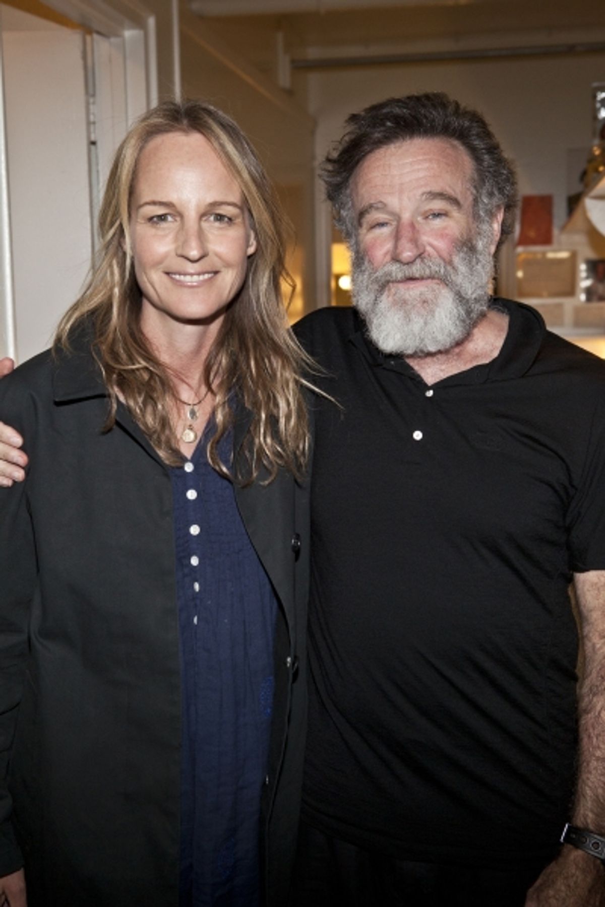 Helen Hunt and Robin Williams at 