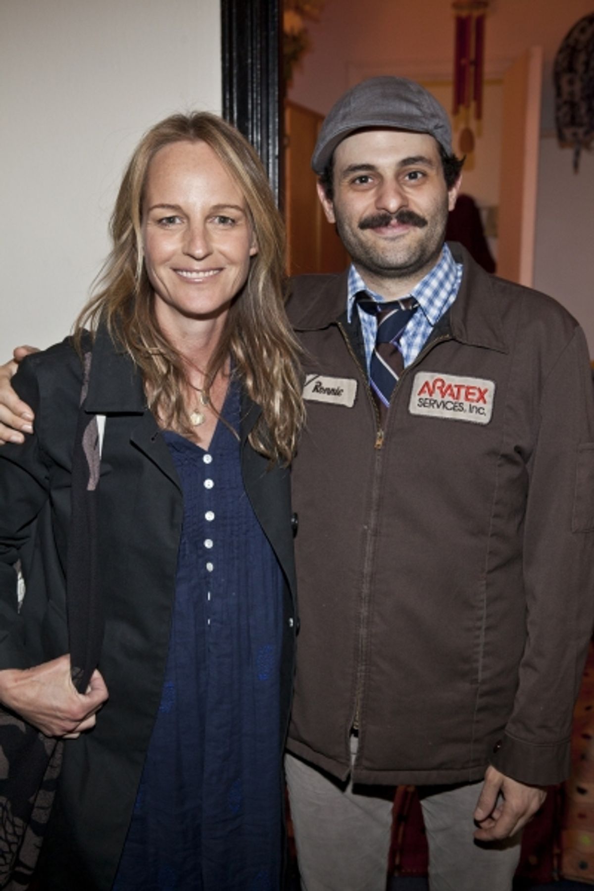 Helen Hunt and Arian Moayed at 