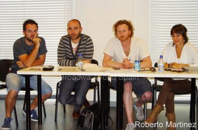                               Alfonso Casado, Victor Conde, Christopher Key y Mariana Photo