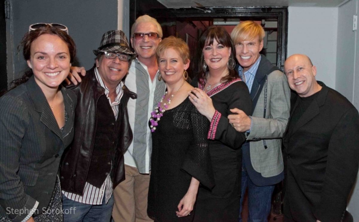 Melissa Errico,Ron Abel, Liz, Ann, Alex Rybeck at 