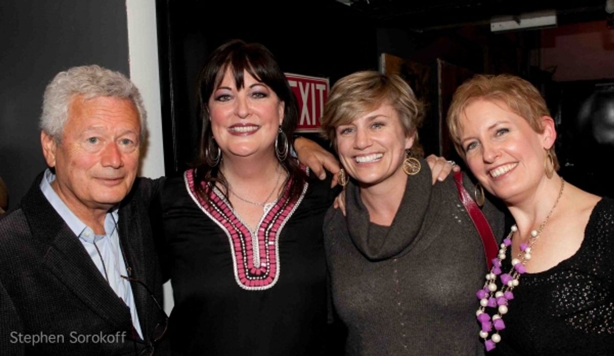 Stephen Sorokoff, Ann, Cady Huffman, Liz Callaway at 