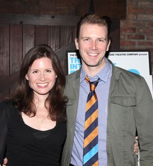 Maggie Lacey & Bill Heck attending 'The Intelligent Homosexual's Guide' Opening Night Photo
